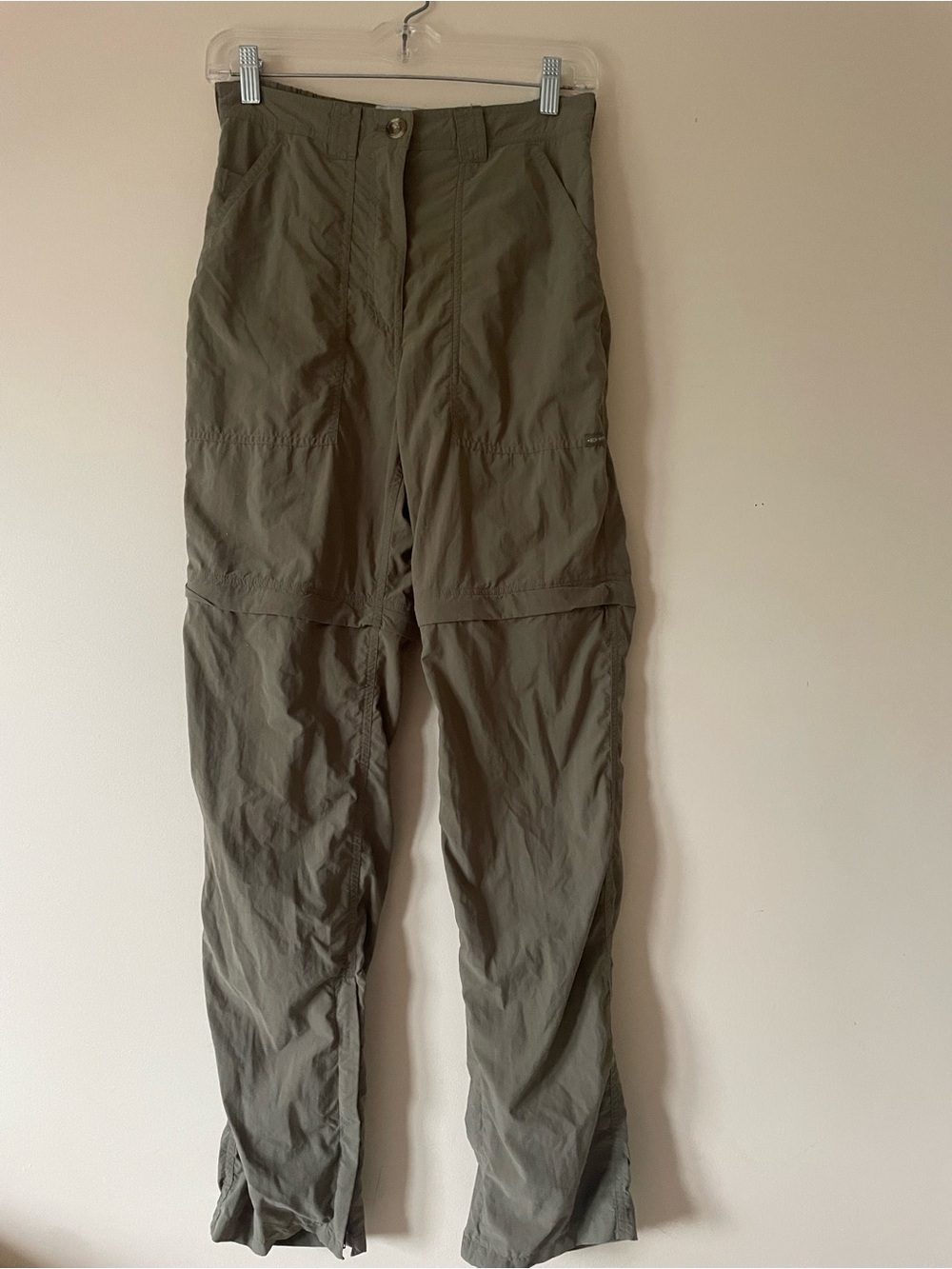 ExOfficio Olive Women's Convertible hiking Pants | travel nylon | insect shield